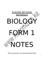 biology form 1 kusoma notes.doc